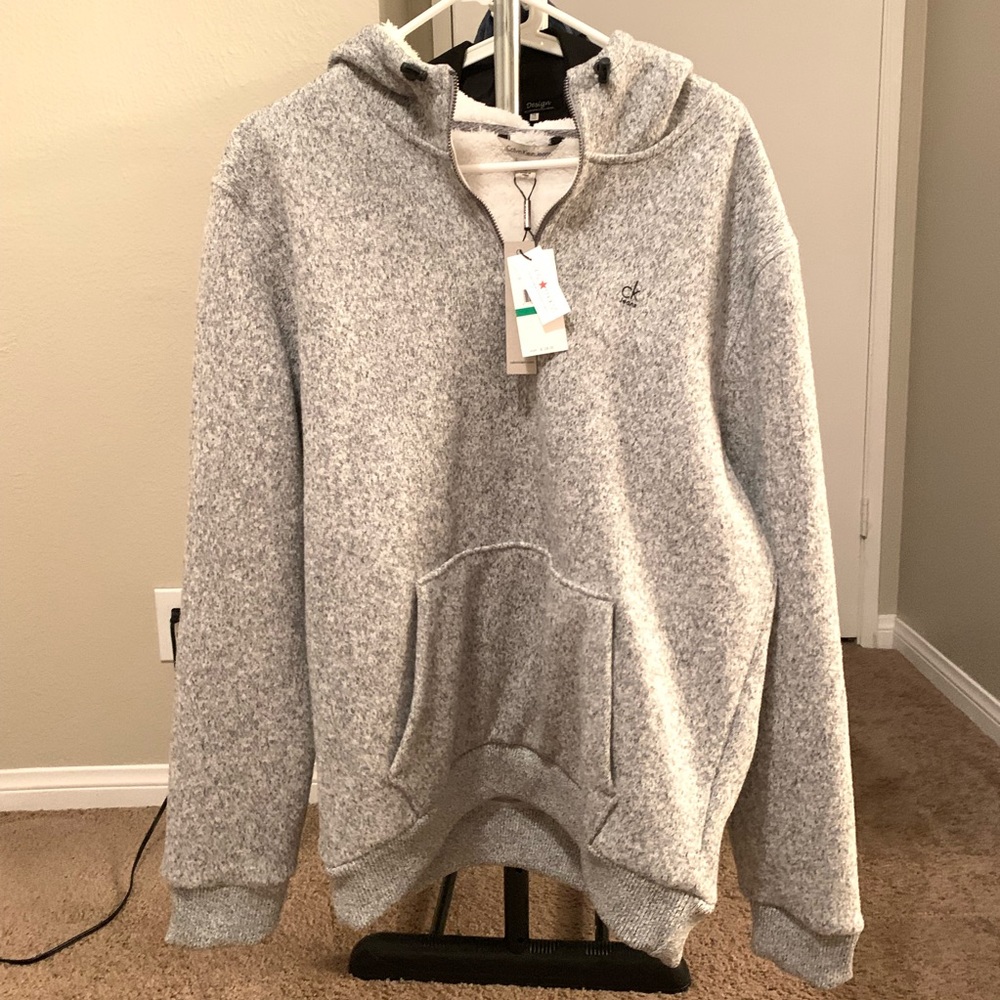 Brand new Calvin Klein Man winter hoodie sweater